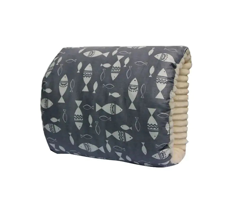 Cozy Nest Pet Bed – Soft Plush Nest Bed for Cats & Small Dogs
